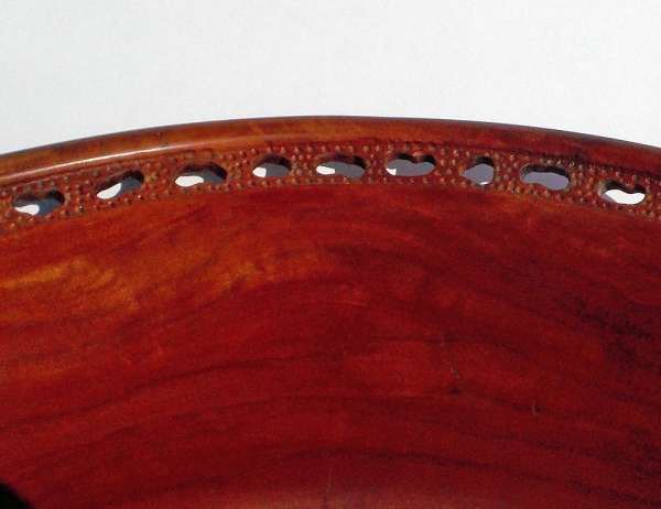 Eucalyptus Perforated border bowl detail