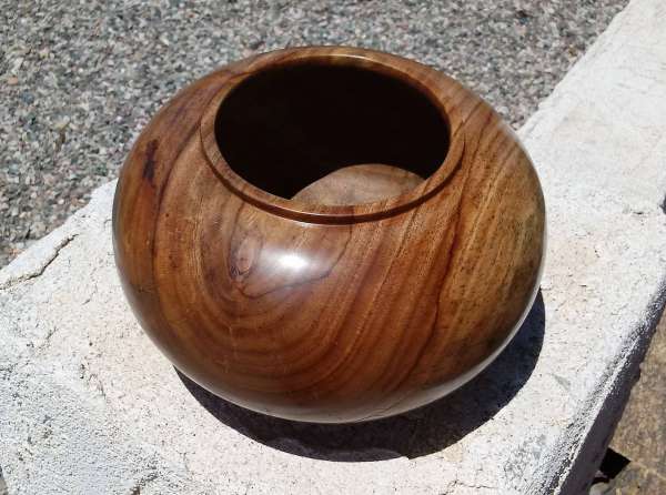 modern squat sphere ficus bowl