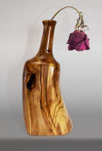 weed pot wood vase