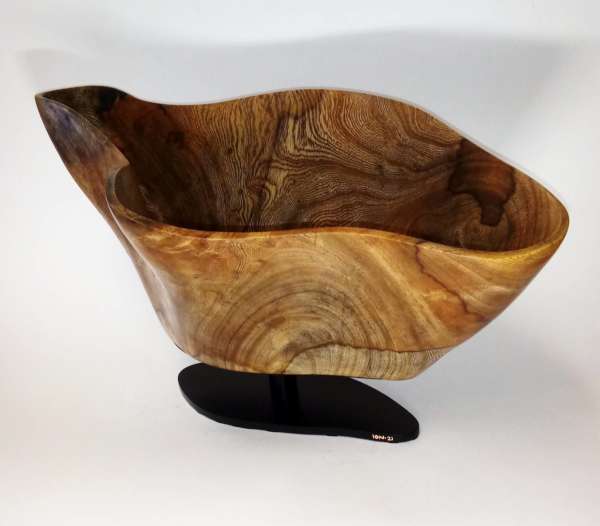 wavy wood hollow form